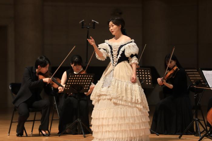 4月22日，“巴洛克的火焰——维瓦尔第经典咏叹调之夜”音乐会在北京中山公园音乐堂举行。供图 
